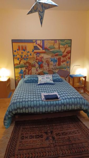 Chambre chez l'habitant vue sur jardin, parking